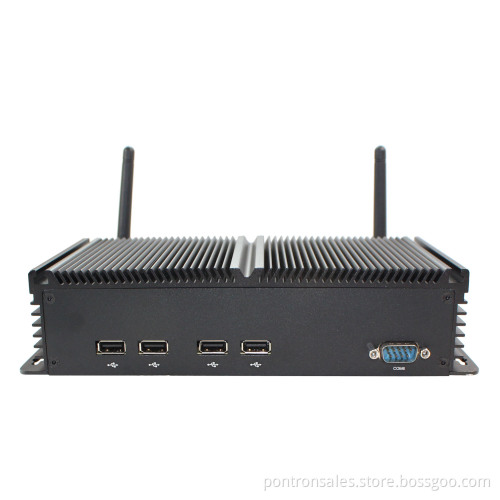 Industrial Box PC with CPU Intel D2550 with 6*RS232, WiFi